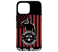 Memorial Day Remember And Honor Soldato Patriottico Tributo Custodia per iPhone 16 Pro Max