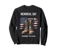 Memorial Day Remember the Fallen Felpa