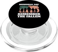 Memorial Day Remember the Flag Soldiers USA Patriotic PopSockets PopGrip per MagSafe