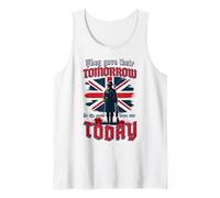 Memorial Day Remember Veterans, Soldato Britannico, Esercito Patriottico Canotta