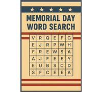 Memorial Day word hunt: A Memorial Day-themed word hunt for adults, seniors and teens