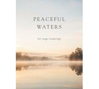 Memorial Guest Book for Funeral Service: Peaceful Waters for Larger Gatherings: 2 Guests Per Page • Celebration of Life Guest Book • 200+ Entries • Simple and Easy to Use