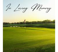 Memorial Service Funeral Guest Book: in loving memory funeral guest book Golf Celebration of Life