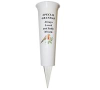 Memorial Tomba Fiore Vaso Con Punta Robin Immagine - Speciale Nonno