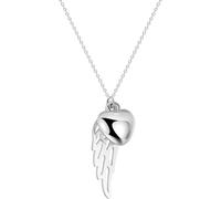 Memorial Wing Cuore Ciondolo Collana per Le Donne Ricordo Charm Collo Catena Simpatia Regalo di Lutto