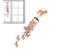 Memoriale del del cane, campanelli del per cani,Carie eoliche esterne - Concime di per cani, decorazioni da giardino, decorazione da giardino in ferro, ornamenti per appendere