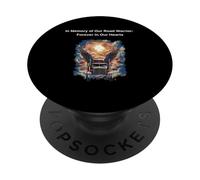 Memoriale della morte del conducente di semi camion PopSockets PopGrip Adesivo