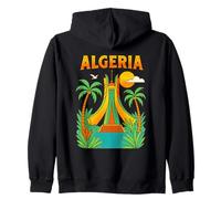 Memoriale Martire Algeria Dz Souvenir Cultura di Algeri Felpa con Cappuccio