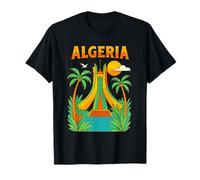 Memoriale Martire Algeria Dz Souvenir Cultura di Algeri Maglietta