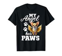 Memoriale per cani My Angel Has Paws Chihuahua Maglietta