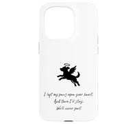 Memoriale per lutto per cani Idee regalo Perdita del dolore del cane Custodia per iPhone 15 Pro