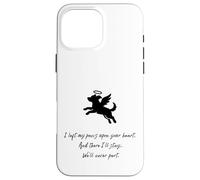 Memoriale per lutto per cani Idee regalo Perdita del dolore del cane Custodia per iPhone 16 Pro Max