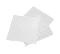 Memorie di Archiviazione di Archiviazione, Scatola del Display Conchiglia, Chiara visibilità, Scatola Stoccaggio del Ciondolo Magnetico Acrilico per Organizzatore Pietra, Uso Versatile (64 Griglie)