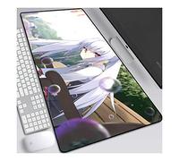 Memorie di plastica Tappetino per mouse anime 800x300mm, tappetini per mouse tastiera, tappetino per mouse da gioco professionale esteso XXL con base in gomma spessa 3mm, per PC, F