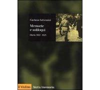 Memorie e soliloqui. Diario 1922-1923