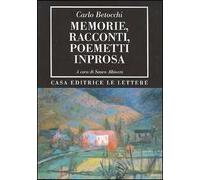 Memorie, racconti, poemetti in prosa