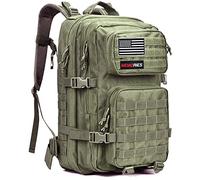 Memories 45L e 25L Zaino tattico Militare Impermeabile per Crossfit Caccia Escursionismo Palestra e Sport all'Aria Aperta.… (45L, Verde)