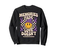 Memories Fade Love Doesn't Alzheimer Awareness Women Men Felpa