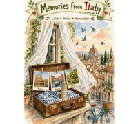 Memories from Italy: Kids Travel Coloring Book & Journal