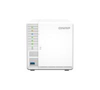 QNAP TS-364 NAS Tower Intel® Celeron® N5095 8 GB DDR4 0 TB QNAP Turbo System Bianco