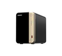 QNAP TS-264 NAS Tower Intel® Celeron® N5095 8 GB 0 TB QNAP QTS Nero, Oro
