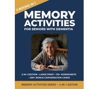 Memory Activities for Seniors with Dementia: 2-in-1 Large Print Activity & Puzzle Book with 22 Categories of Games, Puzzles & Memory Activities and ... Therapy, CST, and Montessori Principles
