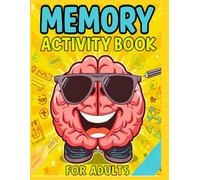 Memory Activity Book for Adults: Word searches, sudoku, crosswords, memory games and relaxing coloring pages | Gentle cognitive stimulation for adults and seniors
