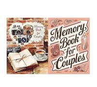 Memory Book For Couples - Paper, Wedding Scrapbook 58 pagine | Meaningful Keepsake Journal Album, Our Story Book For Honeymoons, Travel Adventures, Weddings, Valentines, Anniversaries