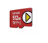 Lexar Scheda microSD Play 512 GB UHS-I V30 Rosso