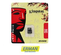 MEMORY CARD MICRO SD HC KINGSTON 64 GB CLASSE 10 - CONFEZIONE ULTIMA VERSIONE
