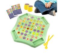 Memory Chess | Gioco di Memoria con Tessere con Frutta | Gioco Educativo per Sviluppare Logica | per Bambini e Adulti in Casa Scuola Ufficio Parco Viaggio Picnic