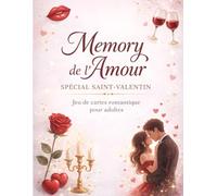 Memory de l’amour spécial saint - valentin: Jeu de carte romantique pour adultes