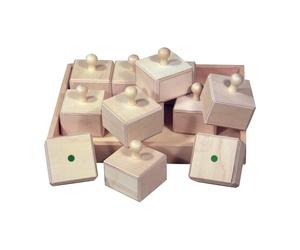 Memory dei Rumori - Gioco Educativo Sensoriale in Legno