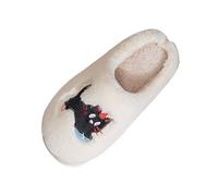 Memory Foam House Shoes per le donne, pantofole del cotone delle signore | Pantofole antiscivolo in cotone, da donna, pantofole in peluche, morbide e calde, suola morbida in pile, calzature leggere