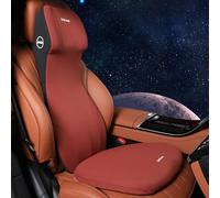 Memory Foam Poggiatesta per auto Supporto lombare Cuscino per il collo Cuscino per lo schienale Sedile Vita Accessori interni per auto per viaggi confortevoli