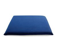 Memory Foam Seat Cushion Soft Washable Anti-Slip Chair Pad Meditation Pillow for Office Living Room Kitchen - Blue - 45x45cm (18x18 inch)