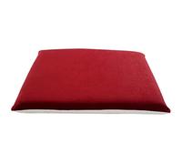 Memory Foam Seat Cushion Soft Washable Chair Pad Non-Slip Sitting Pillow for Office Living Room Kitchen - Red 40x40cm (16x16 inch)