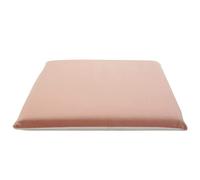 Memory Foam Seat Cushion Soft Washable Non-Slip Chair Pad Meditation Pillow for Office Living Room Kitchen - Powder 50x50cm (20x20 inch)