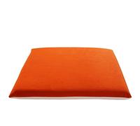 Memory Foam Seat Cushion Washable Non-Slip Chair Pad Soft Meditation Pillow for Office Living Room & Kitchen - Red 50x50cm (20x20in)