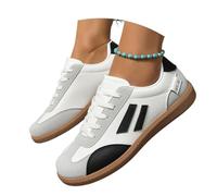 Memory Foam Trainer Largo Slip-On Scarpe da Ginnastica Donna Scarpe in Mesh Scarpe Piedi Estate Arch Support H-Typ Outdoor Scarpe Sportive Comode Donna Diabetico Scarpe da Trekking Ragazza Traspirante