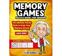 Memory Games Puzzle Book for Seniors: The Ultimate Puzzle Book to Keep Your Memory Strong (Large Print)