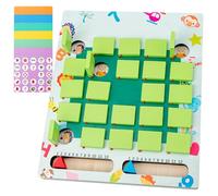 Memory Gioco per Bambino, Scacchi di Memoria, Montessori Memory in Legno, Giochi Educativi per 3-5 Anni