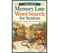 Memory Lane Word Search for Seniors: Large Print Easy Word Search Puzzles with Nostalgic Themes to Relax, Remember & Enjoy | Fun Memory Activity Book for Seniors