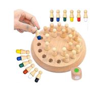 Memory Match Stick Chess, Wooden Games, Wooden Memory Chess, Memory Chess Wood, Memory Chess Learning Toy, Memory Chess, Portable Chess