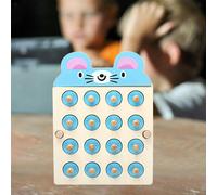 Memory Matching Game Puzzle in legno per bambini Giochi Montessori Early