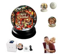 Memory Orb Video Player, personalizzato 3.3 pollici 3D Crystal VideoOrb con display digitale, memoria ricaricabile video e lettore di foto e musica, ideale per regali fai da te, anniversario