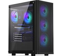 Memory PC Gaming Ryzen 7 5700X, NVIDIA RTX 3050 6GB, 16GB DDR4, 1TB SSD | Per giocare in Full HD ed e-sport, GeForce con DLSS e ray tracing, 8 core fino a 4,6 GHz, Windows 11 Pro, computer fisso