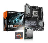 Memory PC Kit di aggiornamento Bundle Ryzen 5 8400F 6X 4.2GHz Processore, 8GB DDR5, GIGABYTE B650 Eagle AX WiFi scheda madre (completamente assemblata con aggiornamento Bios e controllo funzionalità)