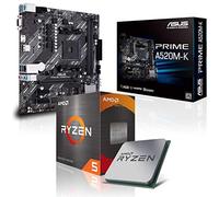 Memory PC Kit di aggiornamento Bundle Ryzen 7 5700X 8X 4.6GHz Processore, scheda madre A520M-A II (assemblata con aggiornamento Bios + controllo funzionalità)