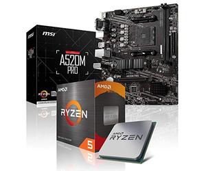 Memory PC Kit di aggiornamento Ryzen 5 5600G 6x 3.9 GHz, 16 GB DDR4, A520M Pro, Completamente assemblato e testato